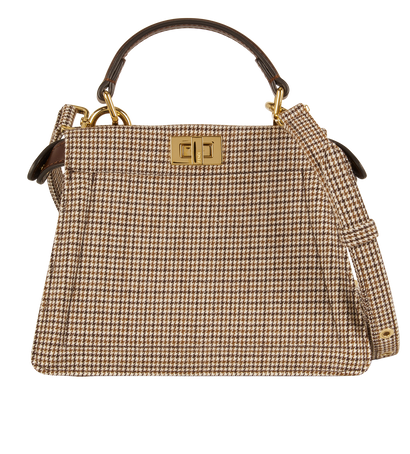 Mini ISeeU Peekaboo, &pound;1,400, Handbags, Brown, Wool, Front view